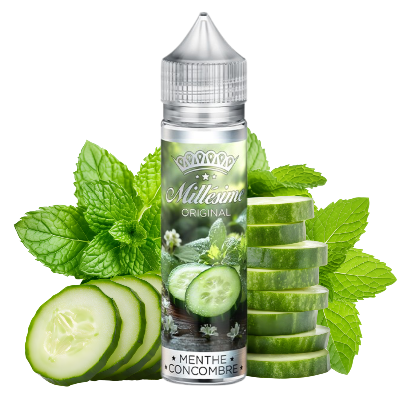 MILLESIME - MENTHE CONCOMBRE 50ml - La Vapoteria