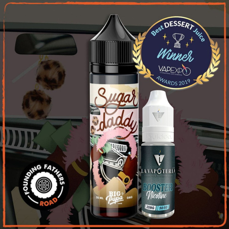 BIG PAPA - SUGAR DADDY 50ml 3mg - La Vapoteria