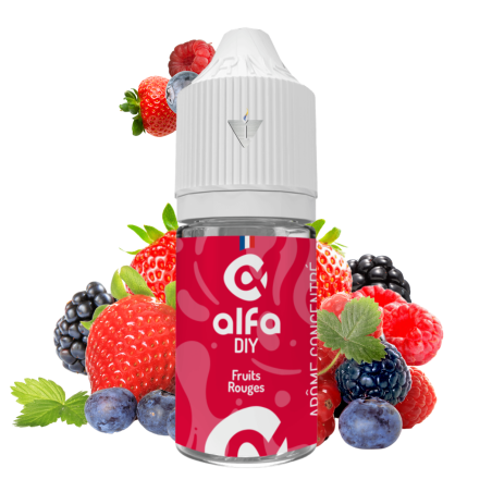 ALFA DIY - FRUITS ROUGES CONCENTRÉ 30ml - La Vapoteria
