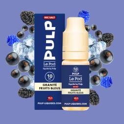 PULP SALT - GRANITE FRUITS BLEUS 10ml - La Vapoteria
