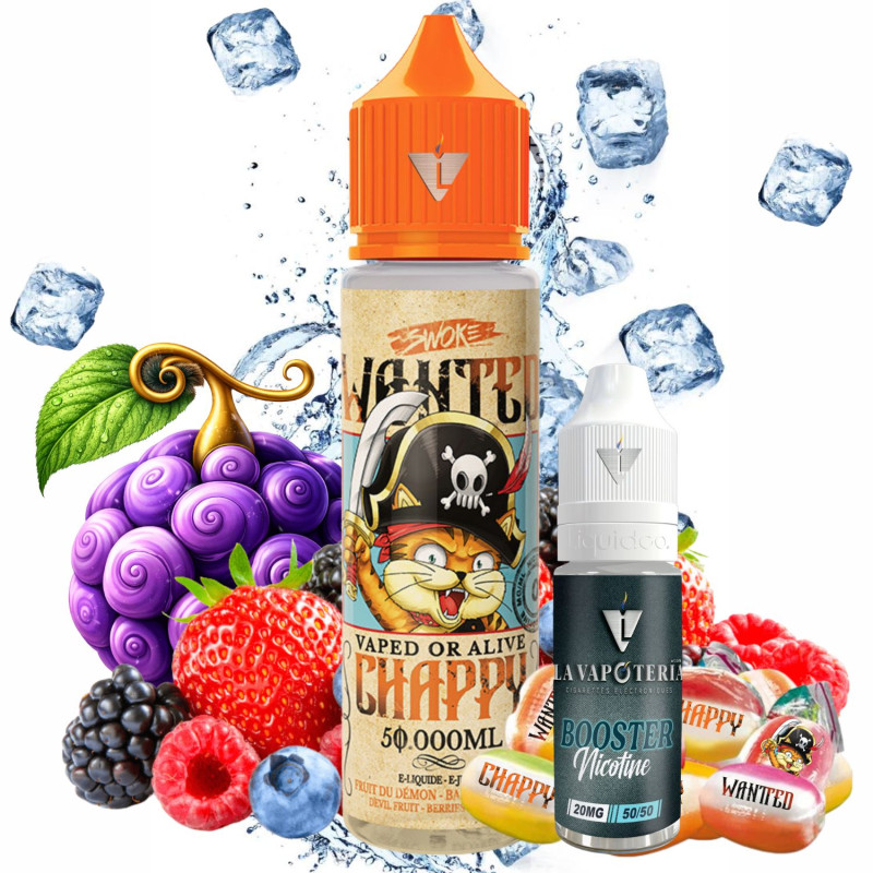 SWOKE - WANTED CHAPPY 50ml* 3mg - La Vapoteria