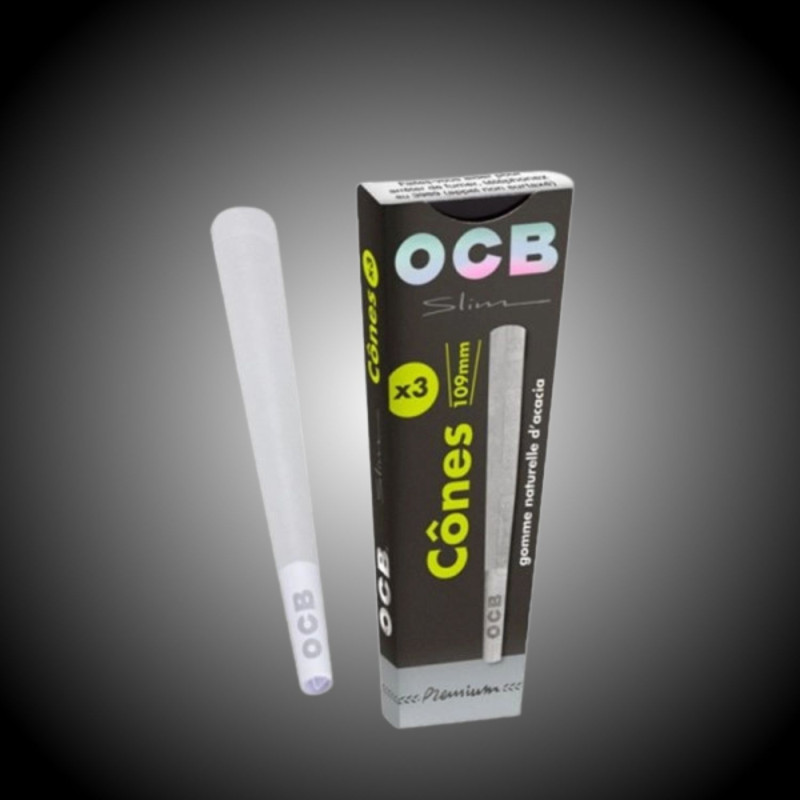 OCB - CÔNES PRÉ-ROULÉS 109mm Premium - La Vapoteria