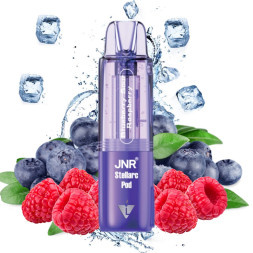 JNR - POD STELLARC BLUEBERRY SOUR RASPBERRY 2% 50K - La Vapoteria