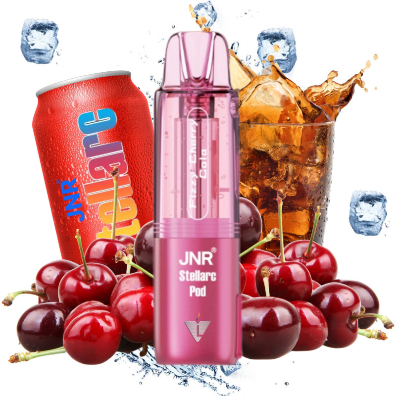 JNR - POD STELLARC FIZZY CHERRY COLA 2% 50K - La Vapoteria