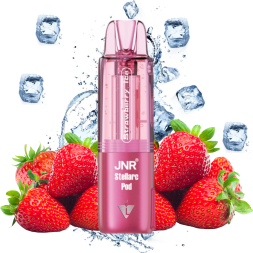 JNR - POD STELLARC STRAWBERRY ICE 2% 50K - La Vapoteria