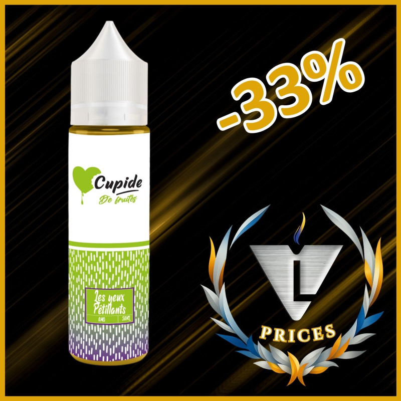 CUPIDE - LES YEUX PETILLANTS 50ml - La Vapoteria