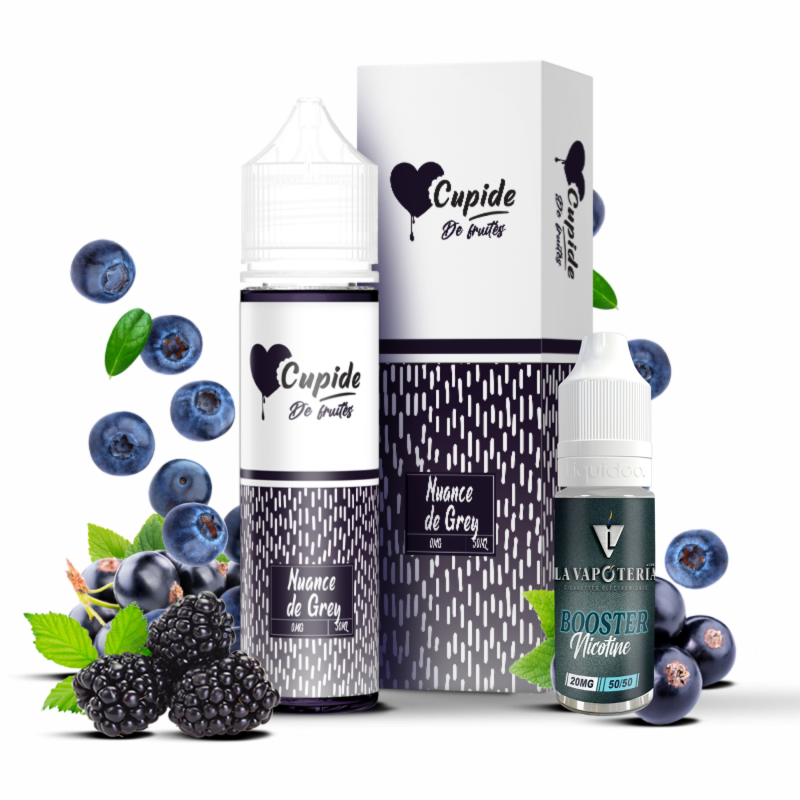CUPIDE - NUANCE DE GREY 50ml 3mg - La Vapoteria
