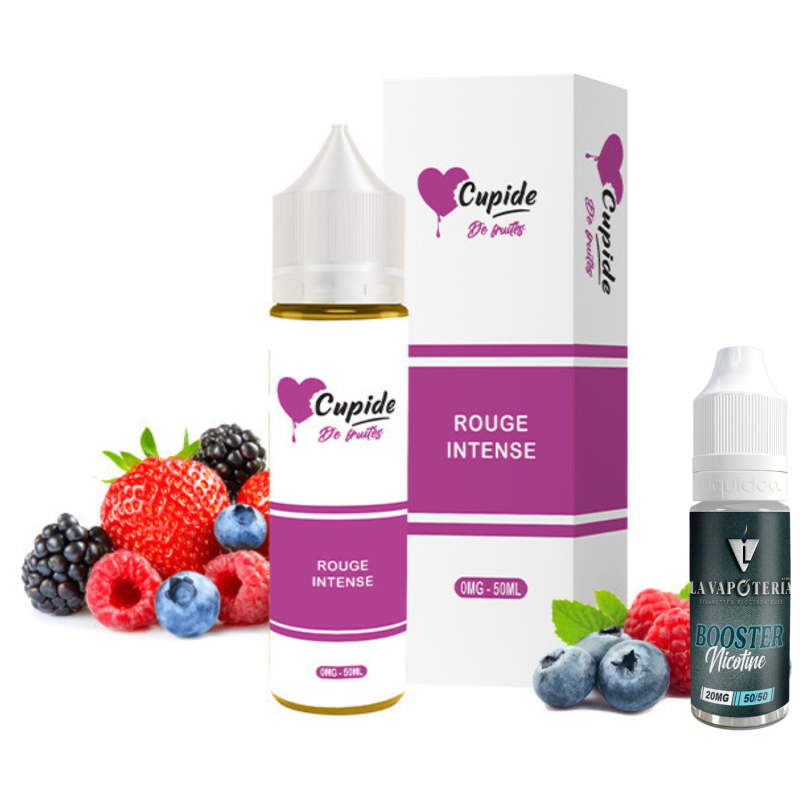 CUPIDE - ROUGE INTENSE 50ml 3mg - La Vapoteria