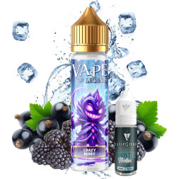 VAPE OF LEGENDS - CRAZY BERRY 50ml 3mg - La Vapoteria