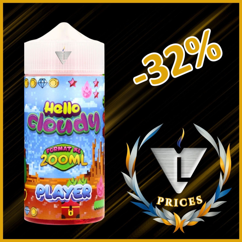 HELLO CLOUDY - PLAYER 200ml