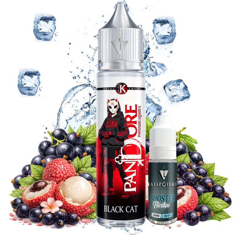 PANDORE - BLACK CAT 50ml 3mg - La Vapoteria