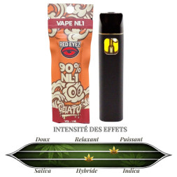 RED EYEZ - PUFF GELATO NL1 90% 1ML - La Vapoteria