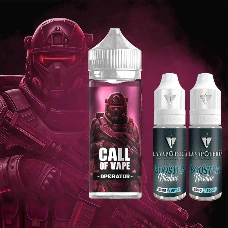 CALL OF VAPE - OPERATOR 100ml 3mg - La Vapoteria