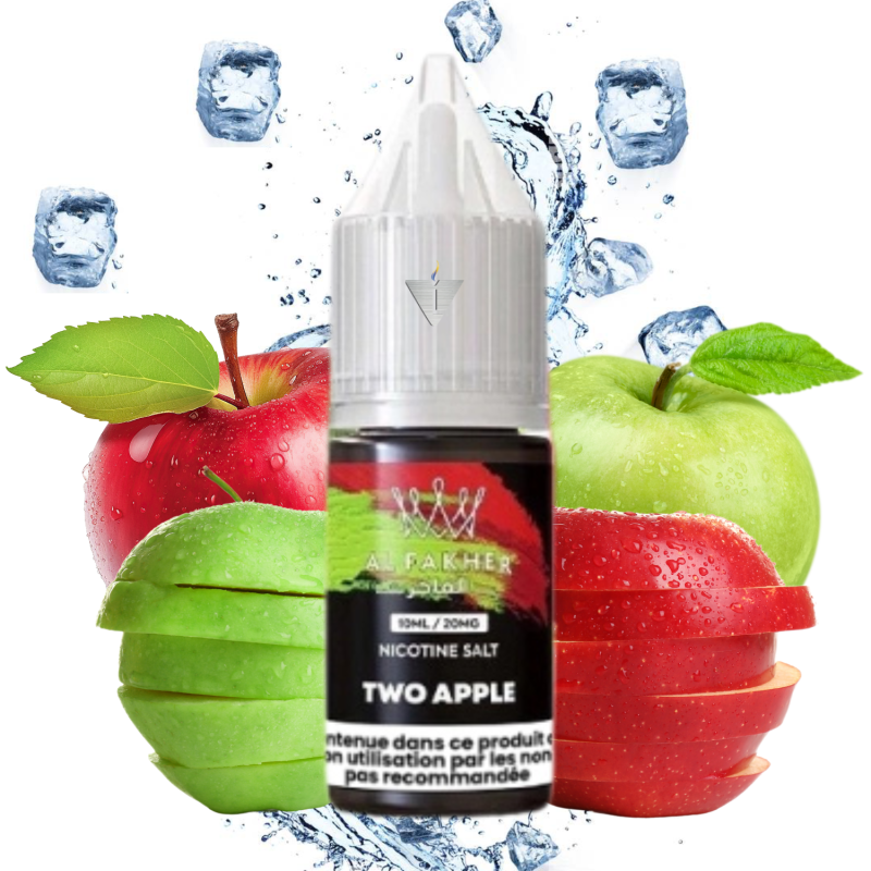 AL FAKHER - TWO APPLES 10ml - La Vapoteria