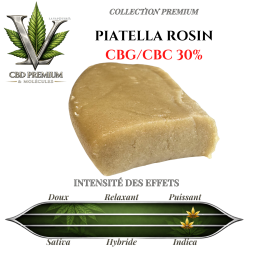 LV PREMIUM - HASH PIATELLA ROSIN CBC/CBG - La Vapoteria