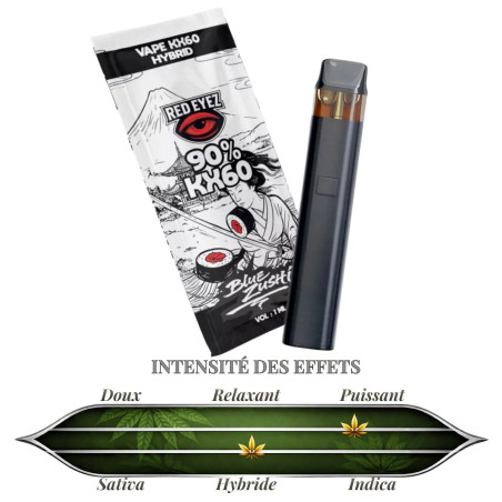 RED EYEZ - PUFF BLUE ZUSHI KX60 90% 1ml - La Vapoteria