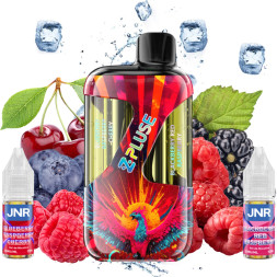 JNR - PUFF ZPLUS BLUEBERRY RASPBERRY CHERRY/BLACKBERRY RED RASPBERRY 42K - La Vapoteria