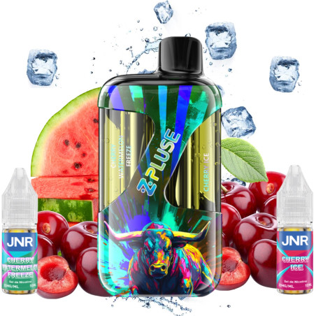 JNR - PUFF ZPLUS CHERRY ICE/CHERRY WATERMELON 42K - La Vapoteria