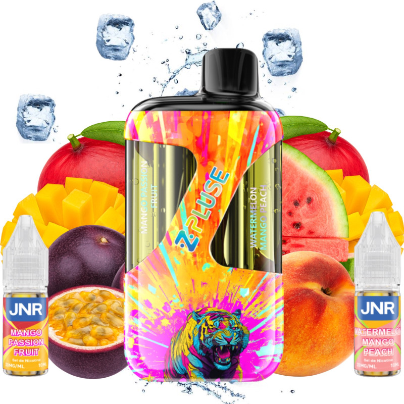 JNR - PUFF ZPLUS MANGO PASSION FRUIT/WATERMELON MANGO PEACH 42K - La Vapoteria