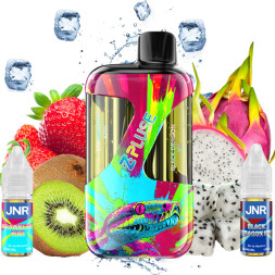 JNR - PUFF ZPLUS STRAWBERRY KIWI/BLACK DRAGON ICE 42K - La Vapoteria