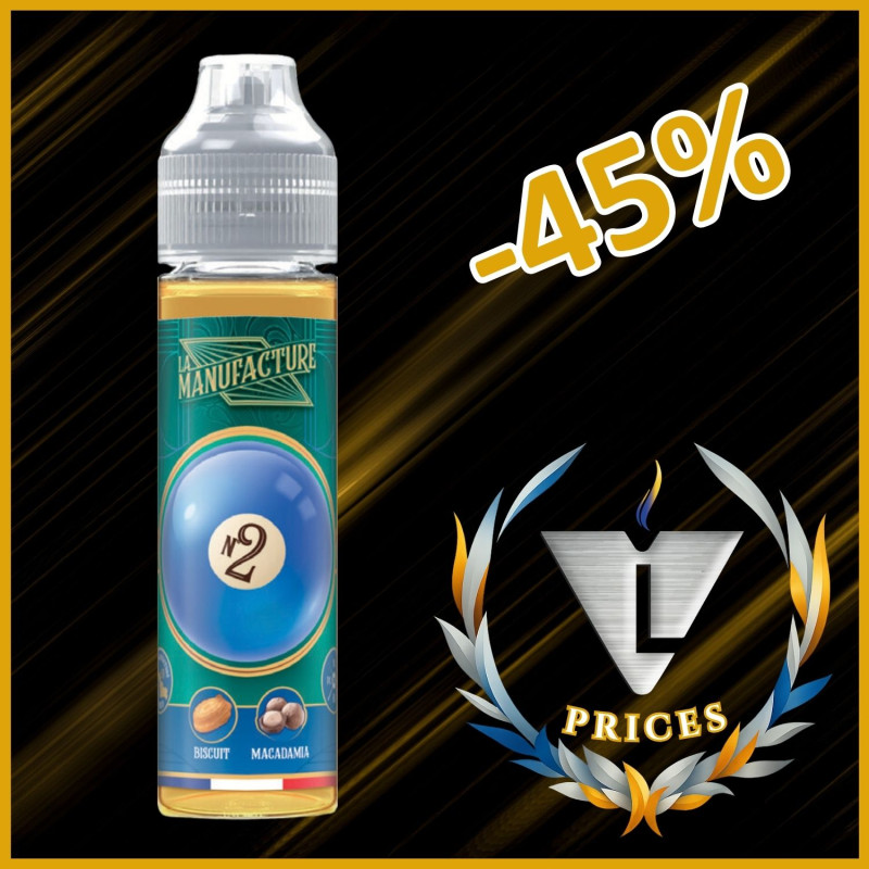 LA MANUFACTURE - N°2 - BISCUIT MACADAMIA 50ml