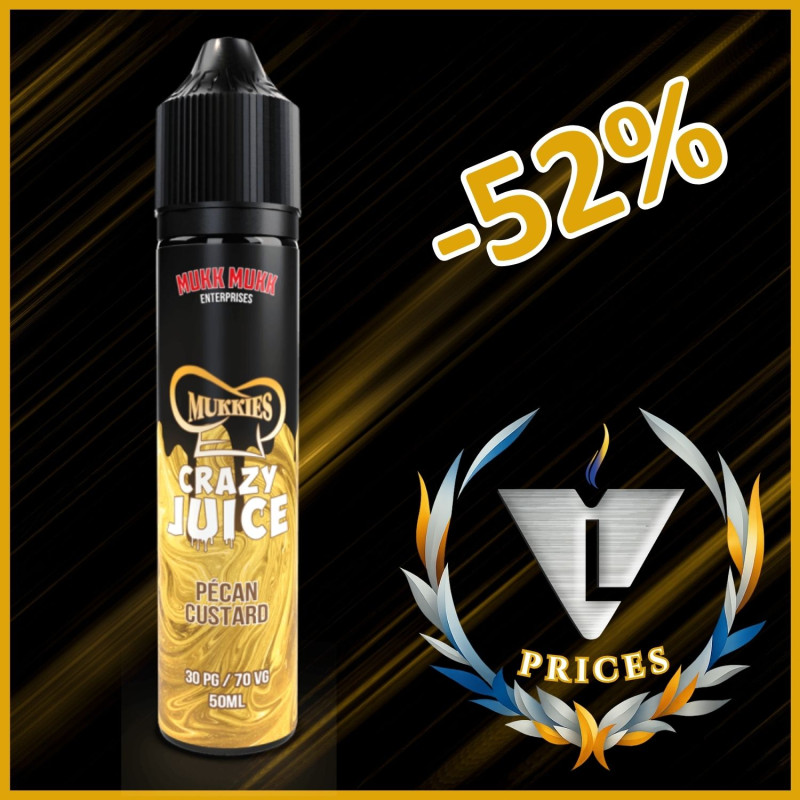 MUKK MUKK - MUKKIES PECAN CUSTARD 50ml
