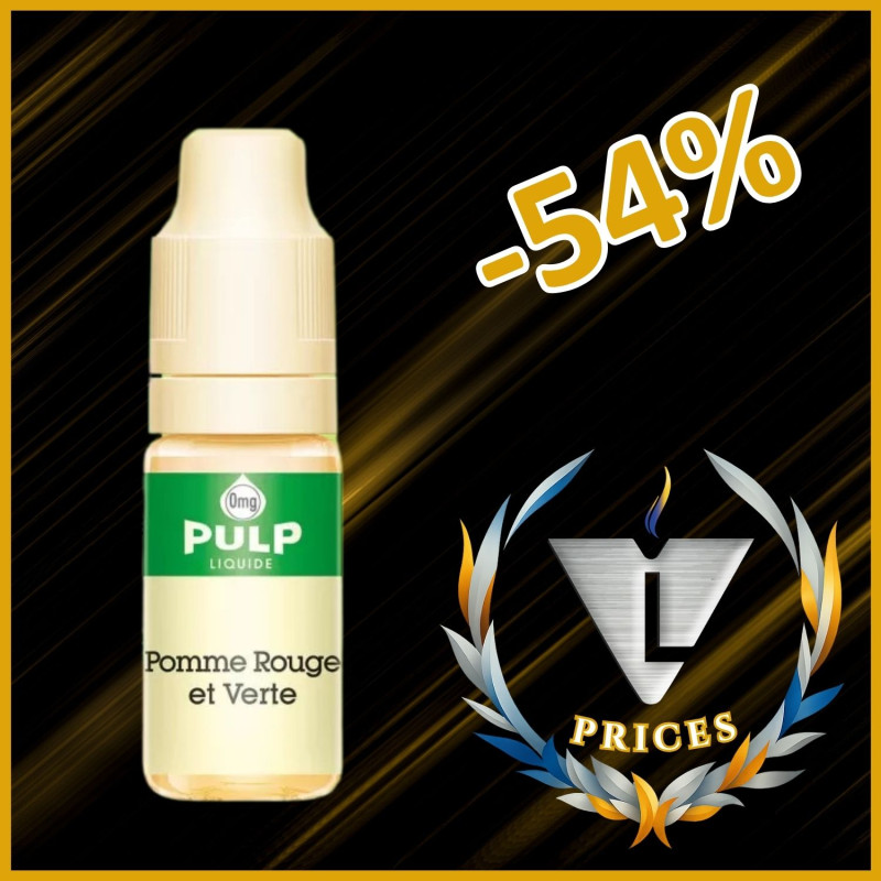 PULP ORIGINAL - POMME ROUGE ET VERTE 10ml