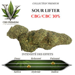 LV PREMIUM USA - FLEUR SOUR LIFTER CBG/CBC 30% - La Vapoteria