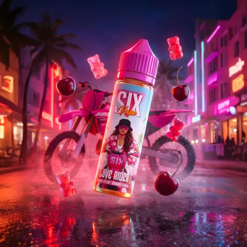 SIX VAPE - LOVE RIDER 50ml - La Vapoteria