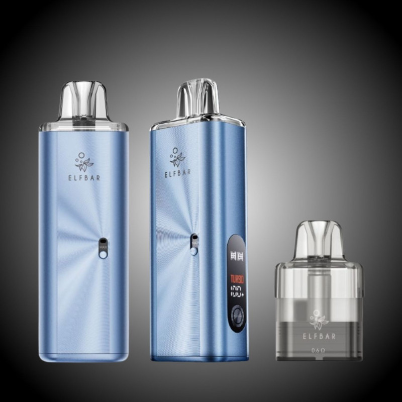 ELFBAR - ELFX MEGA 2800mAh Bleu - La Vapoteria