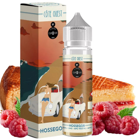 CURIEUX - HOSSEGOR 50ml - La Vapoteria