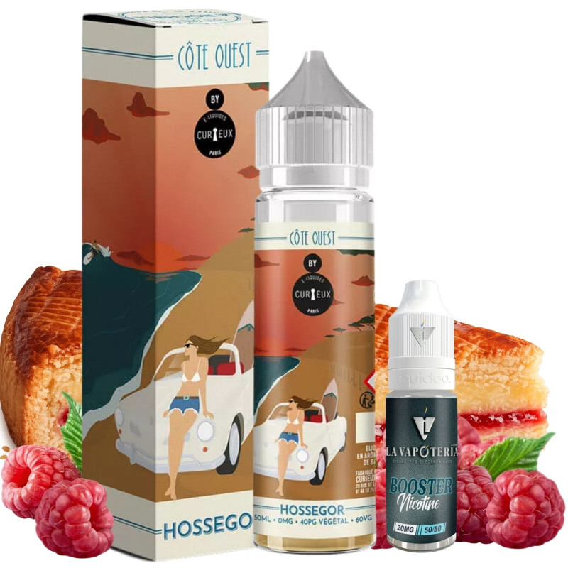 CURIEUX - HOSSEGOR 50ml 03mg - La Vapoteria