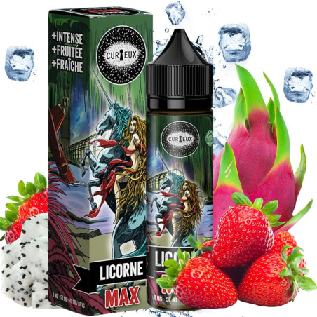 CURIEUX - LICORNE MAX 50ml - La Vapoteria