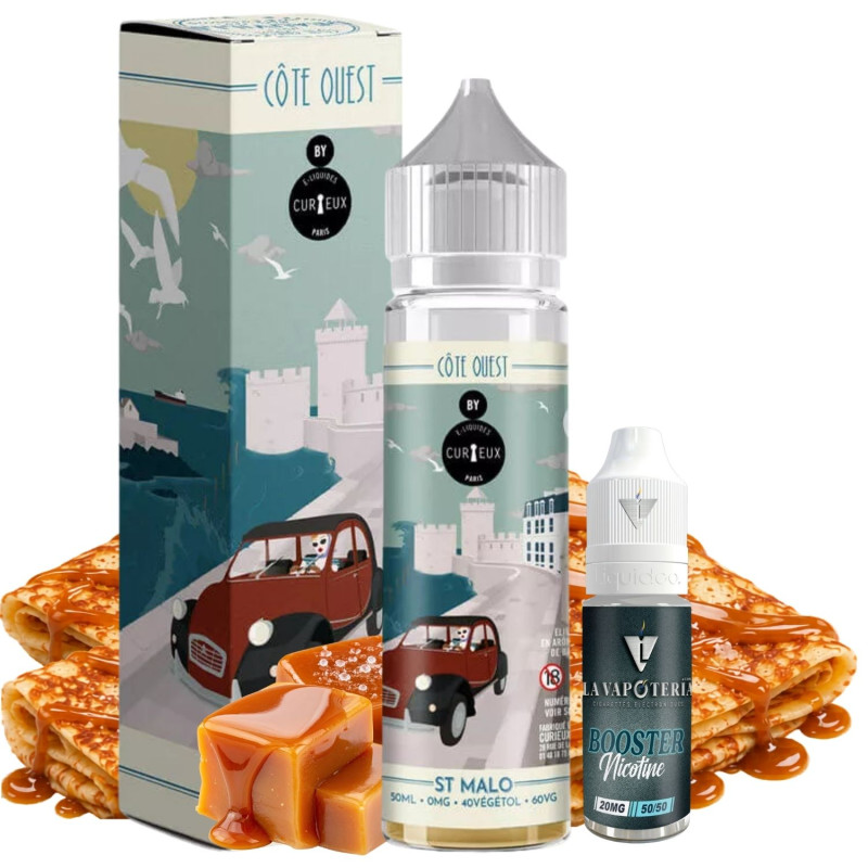 CURIEUX - SAINT MALO 50ml 03mg - La Vapoteria