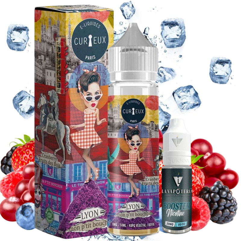 CURIEUX - LYON 50ml 03mg - La Vapoteria