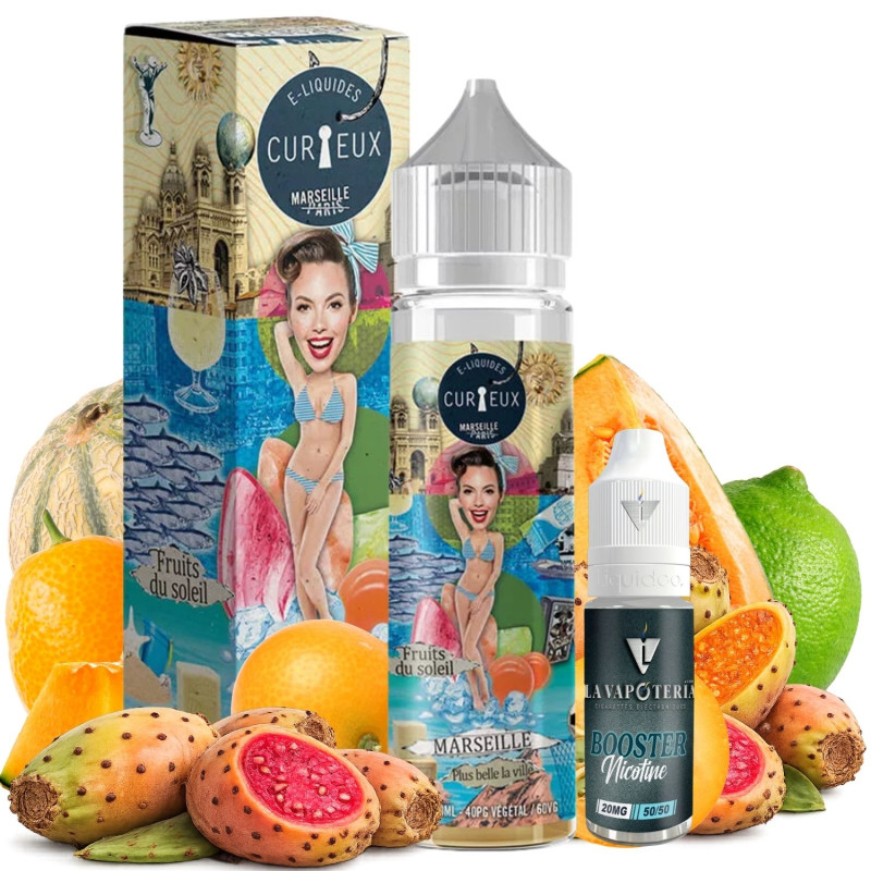 CURIEUX - MARSEILLE 50ml 03mg - La Vapoteria
