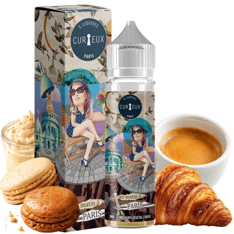 CURIEUX - PARIS 50ml - La Vapoteria