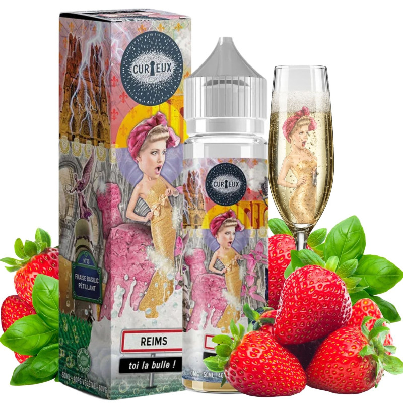 CURIEUX - REIMS 50ml - La Vapoteria