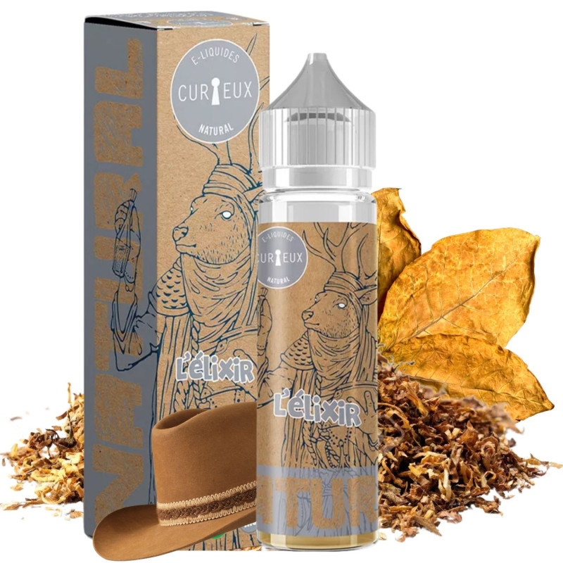 CURIEUX - ELIXIR 50ml - La Vapoteria