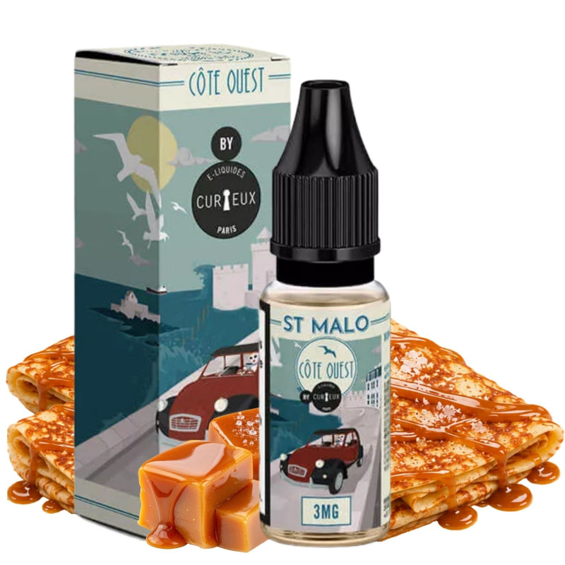 CURIEUX - SAINT MALO 10ml - La Vapoteria