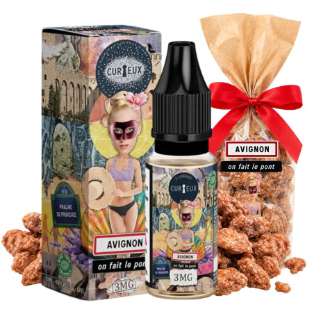 CURIEUX - AVIGNON 10ml - La Vapoteria