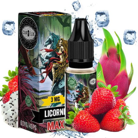 CURIEUX SALT - LICORNE MAX 10ml - La Vapoteria