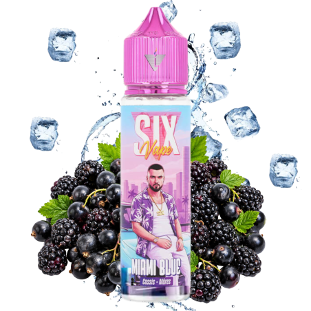 SIX VAPE - MIAMI BLUE 50ml - La Vapoteria