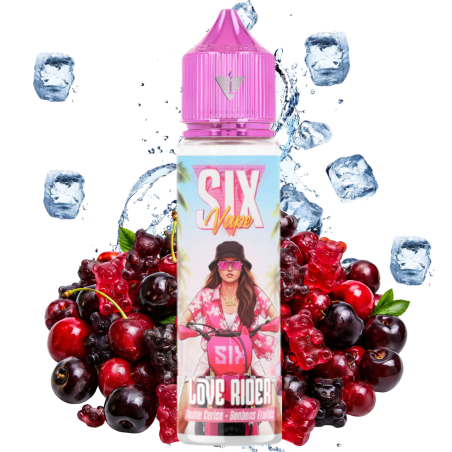 SIX VAPE - LOVE RIDER 50ml - La Vapoteria