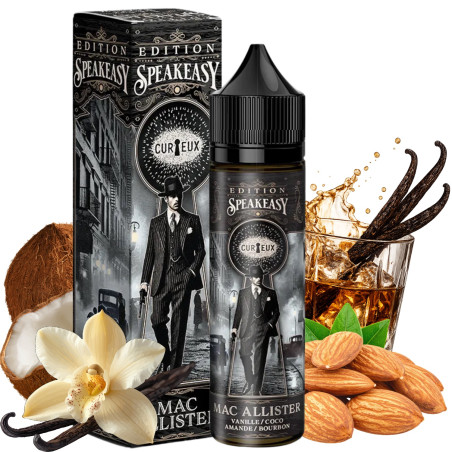 CURIEUX - MAC ALLISTER 50ml - La Vapoteria