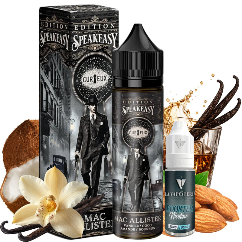 CURIEUX - MAC ALLISTER 50ml 3MG - La Vapoteria