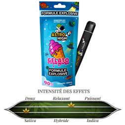 ASTRO HIGH - PEN GELATO CBD 90% - La Vapoteria