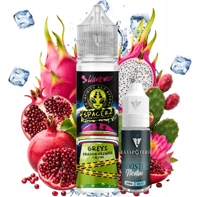 LIQUIDEO - SPACERZ GREYS  50ML 3mg  La Vapoteria