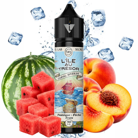 SECRET LABS - CORAL BREEZE 50ml - La Vapoteria
