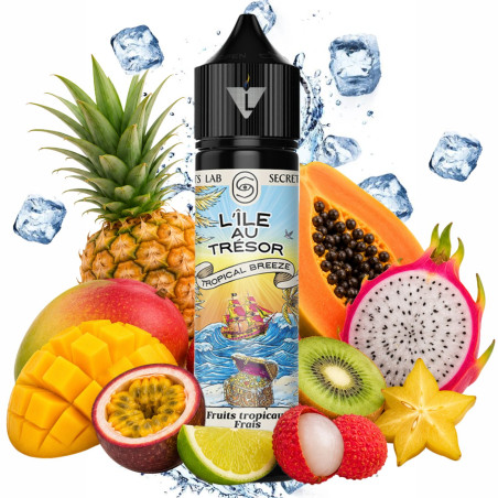 SECRET LABS - TROPICAL BREEZE 50ml - La Vapoteria